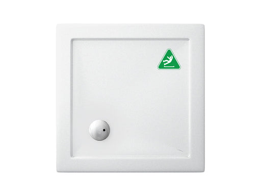 Britton 1000mm Anti-Bac & Anti-Slip Square Shower Tray - Unbeatable Bathrooms