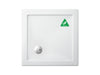 Britton 700mm Anti-Bac & Anti-Slip Square Shower Tray - Unbeatable Bathrooms