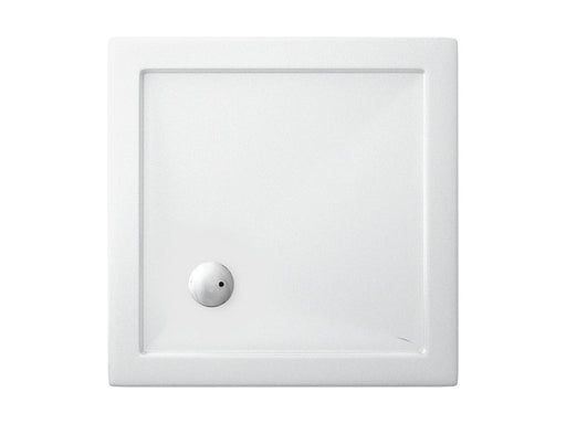 Britton 900mm Anti-Bacterial Square Shower Tray - Unbeatable Bathrooms