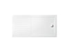 Britton 1700mm Walk-In Anti-Bacterial Rectangle Shower Tray - Unbeatable Bathrooms