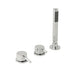 Vado Zoo 3 Hole Bath Shower Mixer Single Lever Deck Mounted without Spout - Unbeatable Bathrooms
