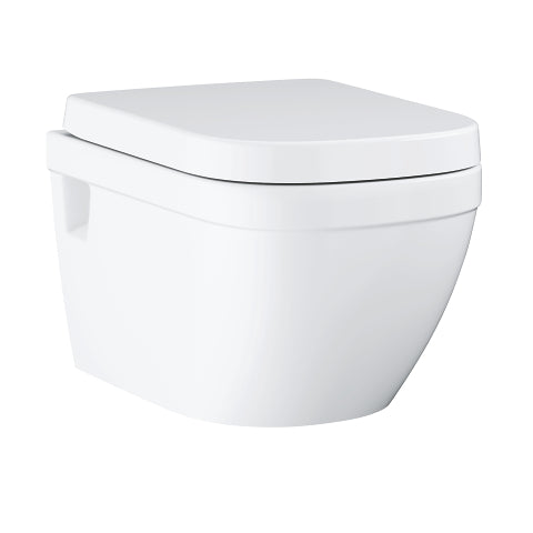Grohe Euro Ceramic Wall Hung Toilet - 375 x 425mm - Unbeatable Bathrooms