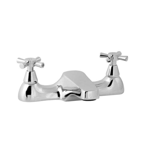 Roca Danube Cross Deck-Mounted Bath Filler - Unbeatable Bathrooms