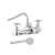 Roca Danube Cross Deck-Mounted Bath-Shower Mixer - Unbeatable Bathrooms