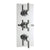 Hudson Reed Triple Thermostatic Shower Valve A3003 A3003 - Unbeatable Bathrooms