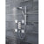 Hudson Reed Sheer Rectangular Slider Rail Kit - Unbeatable Bathrooms