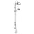 Hudson Reed Shower Kits Rigid Riser Kit - Unbeatable Bathrooms