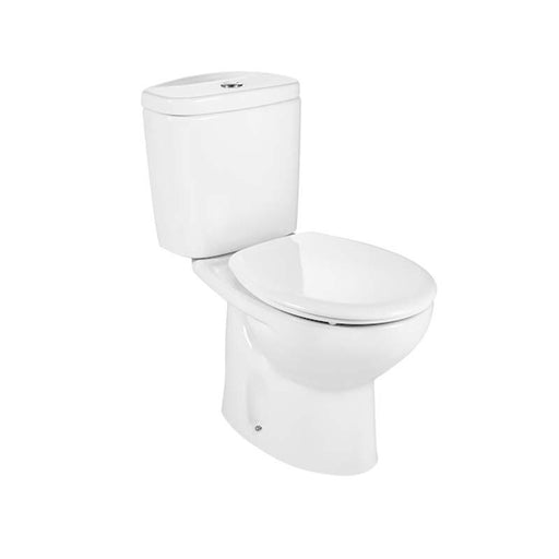 Roca Laura Close Coupled Toilet with Horizontal Outlet - Unbeatable Bathrooms