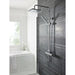 Hudson Reed Square Outlet Elbow, Parking Bracket, Flex And Handset - Unbeatable Bathrooms