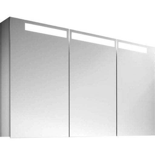 Villeroy and Boch Reflection LED 3 Door Mirror Cabinet - Unbeatable Bathrooms