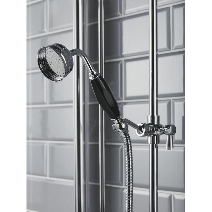 Hudson Reed Traditional Black Slider Rail Kit - Unbeatable Bathrooms
