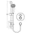 Ideal Standard Concept Easybox Slim built-in thermostatic shower pack with faceplate and Idealrain M3 kit. Consists of brass mixer, plastic installation box, mounting bracket, faceplate and handles. - Unbeatable Bathrooms