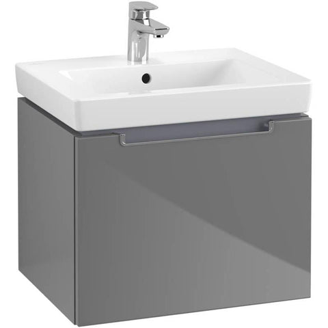 Villeroy & Boch Subway 2.0 550mm Vanity Unit - Wall Hung 1 Drawer Unit - Unbeatable Bathrooms