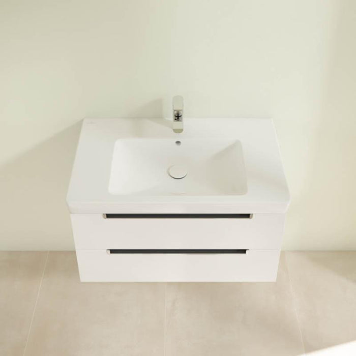 Villeroy & Boch Subway 2.0 800mm Vanity Unit - Wall Hung 2 Drawer Unit - Unbeatable Bathrooms