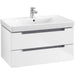 Villeroy & Boch Subway 2.0 800mm Vanity Unit - Wall Hung 2 Drawer Unit - Unbeatable Bathrooms