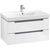 Villeroy & Boch Subway 2.0 800mm Vanity Unit - Wall Hung 2 Drawer Unit - Unbeatable Bathrooms