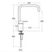 Ideal Standard Active single lever one taphole sink mixer with high tubular cast spout - Unbeatable Bathrooms