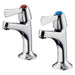 Armitage Shanks Alterna 21 High Neck Pillar Taps 1/2inch Lever Handles Pair - Unbeatable Bathrooms