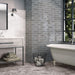 Opal Subway 300 x 75 Wall Tile - Grey (Per M²) - Unbeatable Bathrooms