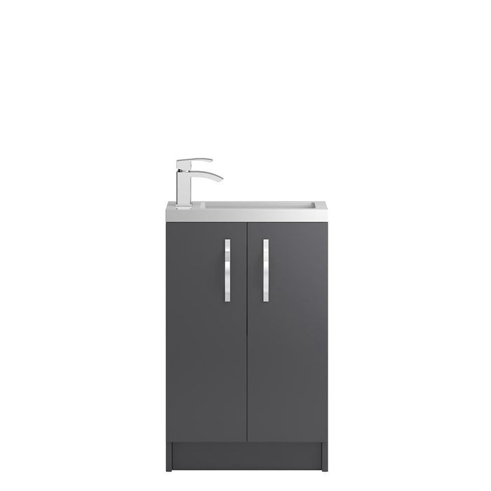 Hudson Reed Apollo Vanity Unit - Floor Standing 1 & 2 Door Units with Basin (Various) - Unbeatable Bathrooms