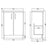 Hudson Reed Apollo Vanity Unit - Floor Standing 1 & 2 Door Units with Basin (Various) - Unbeatable Bathrooms