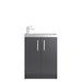 Hudson Reed Apollo Vanity Unit - Floor Standing 1 & 2 Door Units with Basin (Various) - Unbeatable Bathrooms