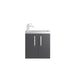 Hudson Reed Apollo Compact Vanity Unit - Wall Hung 1 & 2 Door Units with Basin (Various) - Unbeatable Bathrooms