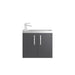 Hudson Reed Apollo Compact Vanity Unit - Wall Hung 1 & 2 Door Units with Basin (Various) - Unbeatable Bathrooms