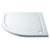 April Quadrant White Stone Tray with 90mm Waste - Unbeatable Bathrooms
