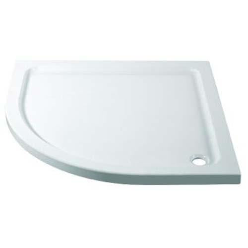 April Quadrant White Stone Tray - Unbeatable Bathrooms