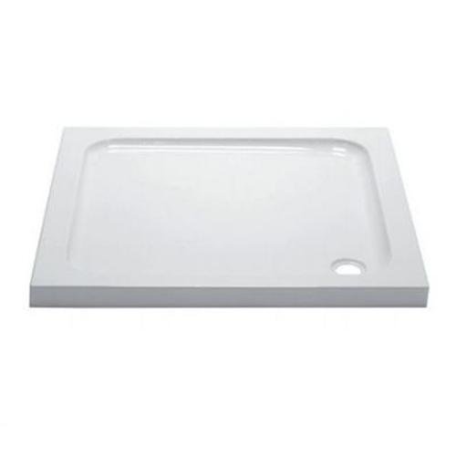 April Slimline 700mm Square Shower Tray - Unbeatable Bathrooms