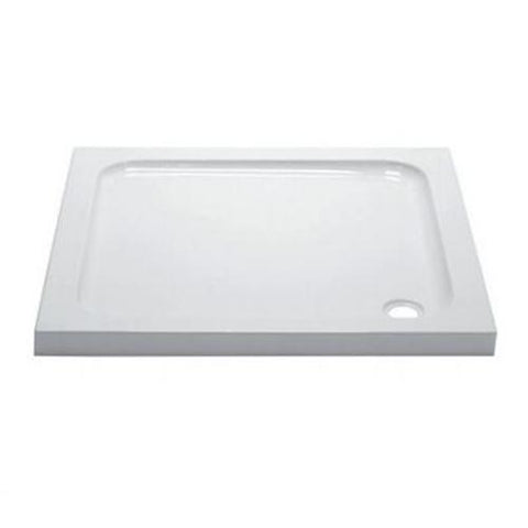 April Slimline 760mm Square Shower Tray - Unbeatable Bathrooms