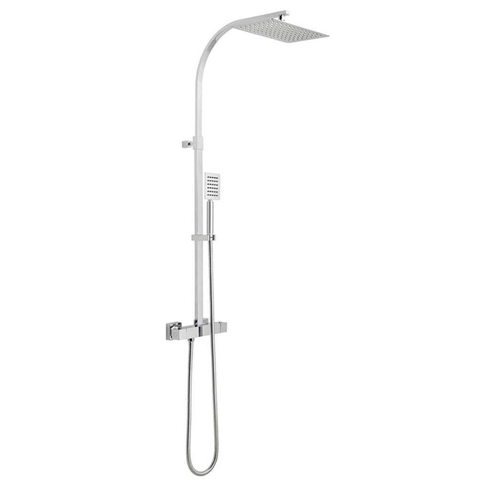 Overhead Riser Vado Adjustable Velo Aquablade Shower Column