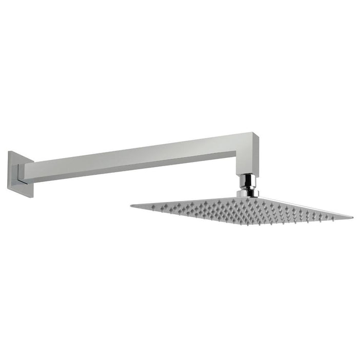 Vado Aquablade 20cm x 30cm Easy Clean Slimline Shower Head with Shower Arm - Unbeatable Bathrooms