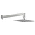 Vado Aquablade 20cm x 30cm Easy Clean Slimline Shower Head with Shower Arm - Unbeatable Bathrooms