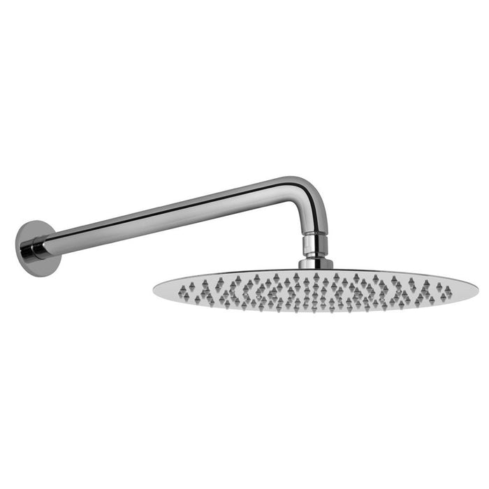 Vado Aquablade 20cm x 30cm Easy Clean Slimline Shower Head with Shower Arm - Unbeatable Bathrooms