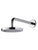 Aqualisa Wall Mounted 200mm Fixed Shower Head Kit - Chrome - RS200FHW - Unbeatable Bathrooms
