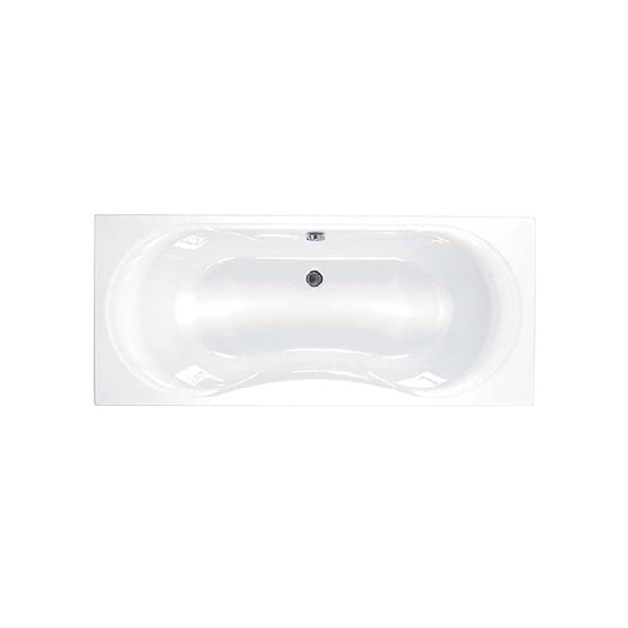 Carron Arc Duo Double Ended 5mm Acrylic Carronite Bath White - Unbeatable Bathrooms