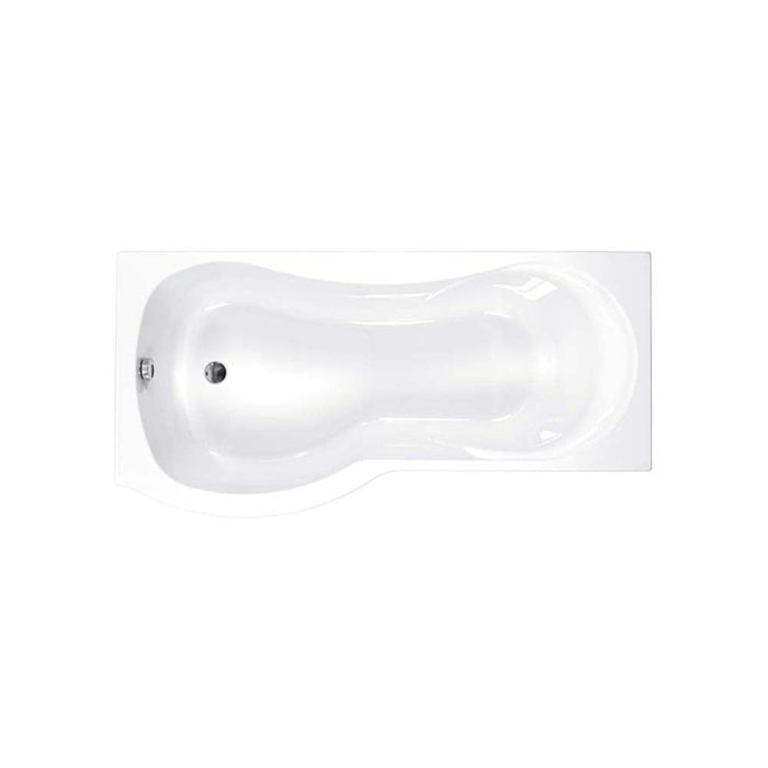 Carron Arc 5mm Acrylic Carronite White 1700mm x 850mm Shower Bath - Unbeatable Bathrooms