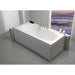 Carron Arc Duo Double Ended 5mm Acrylic Carronite Bath White - Unbeatable Bathrooms