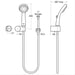 Armitage Shanks Armaglide 2 Shower Set with 3 Function Handspray, 1800mm Idealsflex Smooth Hose, Wall Mounted Holder and Category 5 Hose Retainer - Unbeatable Bathrooms