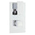 Hudson Reed Art Twin Valve with Diverter - Unbeatable Bathrooms