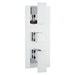 Hudson Reed Art Triple Thermostatic Concealed Shower Valve - Unbeatable Bathrooms