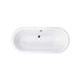 Carron Ascoli 1700mm x 750mm Freestanding Bath - White - Unbeatable Bathrooms