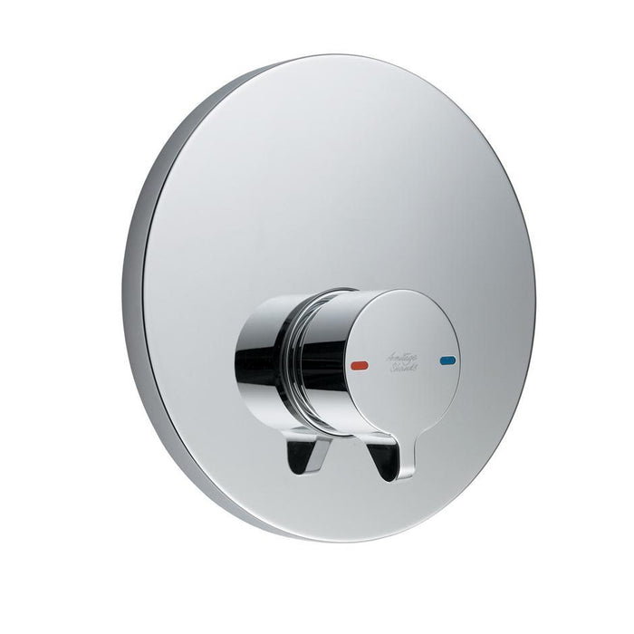 Armitage Shanks Avon 21 Self Closing Push Button Shower with Concealing Plate, Variable Temperature Control - Unbeatable Bathrooms