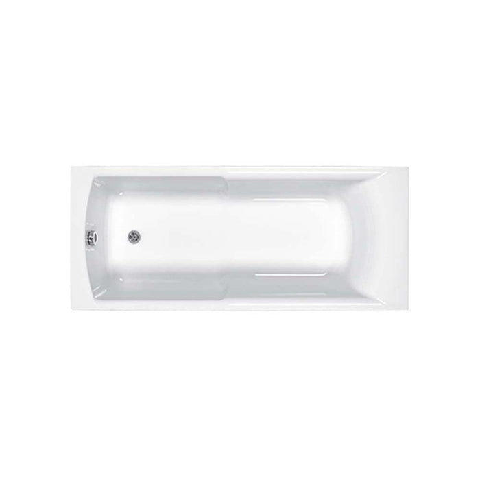 Carron Axis Single Ended 5mm Carronite Rectangular Bath White - Unbeatable Bathrooms