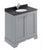 Bayswater 800mm Vanity Unit - Floor Standing 2 Door Unit with Basin - Unbeatable Bathrooms