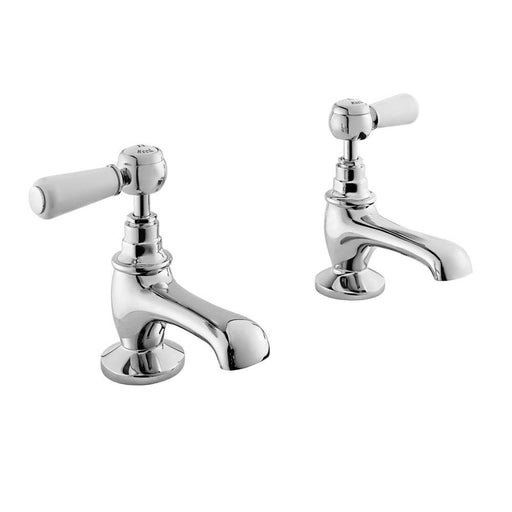 Hudson Reed White Topaz Basin Taps - Unbeatable Bathrooms