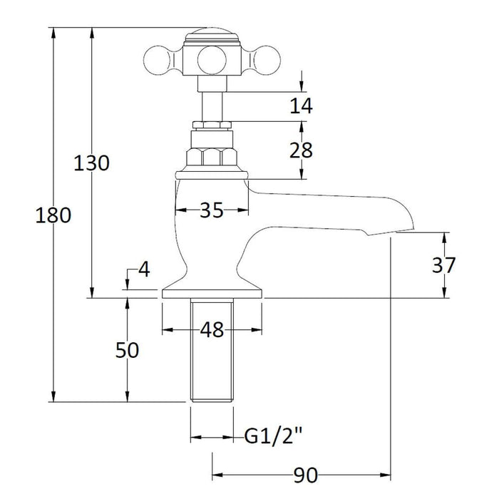 Hudson Reed Topaz Basin Taps - Unbeatable Bathrooms