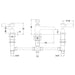 Hudson Reed Topaz Lever Three Taphole Basin Mixer - Unbeatable Bathrooms
